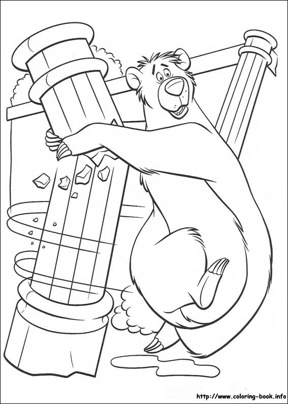 Jungle Book coloring picture